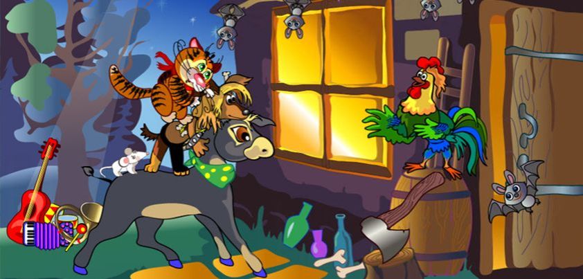 The Town Musicians of Bremen: German folktale from the Brothers Grimm