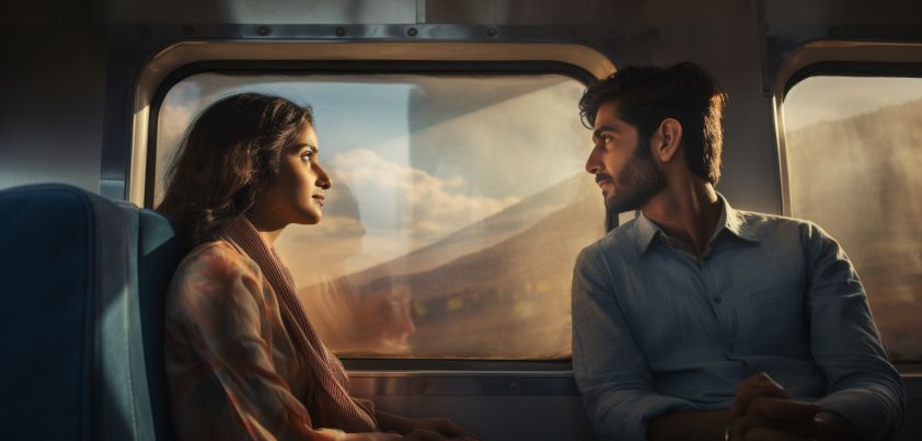 The Eyes Have It / Girl on the Train: Short story by Ruskin Bond