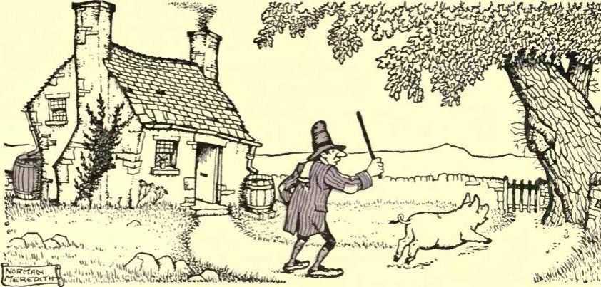 The Pig that went to Market: Children's story by Enid Blyton